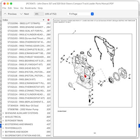 John Deere Skid Steer Parts Lookup by Model 